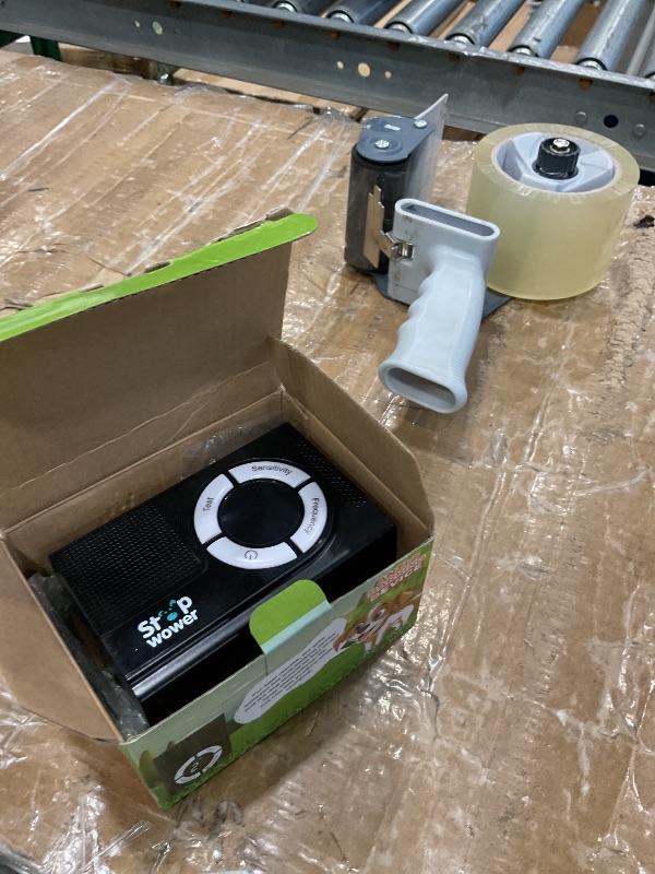 Photo 1 of **UNTESTED**
1500 mAh Rechargeable Anti Barking Device for Dogs Indoor, 9 Modes Dog Bark Deterrent Devices Dog Training & Behavior Aids Up to 50 Ft Range, Bark Box Dog Barking Control Devices Safe for Humans, Dogs