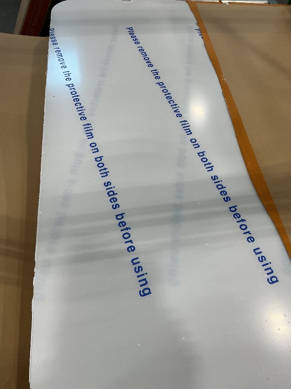 View 3 of [Large Size] Crystal Clear 1/5" Thick 59" x 47" Heavy Duty Hard Chair Mat, Can be Used on Carpet or Hard Floor