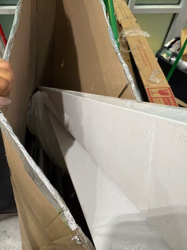 View 6 of **MISSING PARTS**
JUBEST 60"(Double 31") x80" Sliding Closet Door, K Style Bypass Closet Door with Hardware Kit & Matching Fascia, Preassembled Solid Wood Slab with Water-Proof PVC Surface, Easy to Install, White