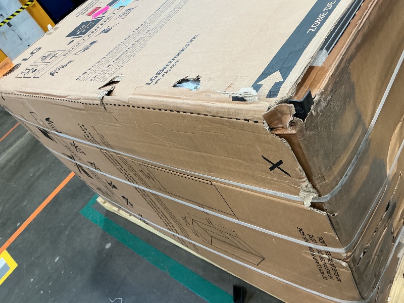 Photo 1 of **UNTESTED**
LG LRMVS3006S 30 CF 4-Door French Door InstaView DID Craft Ice ThinQ Full Convert