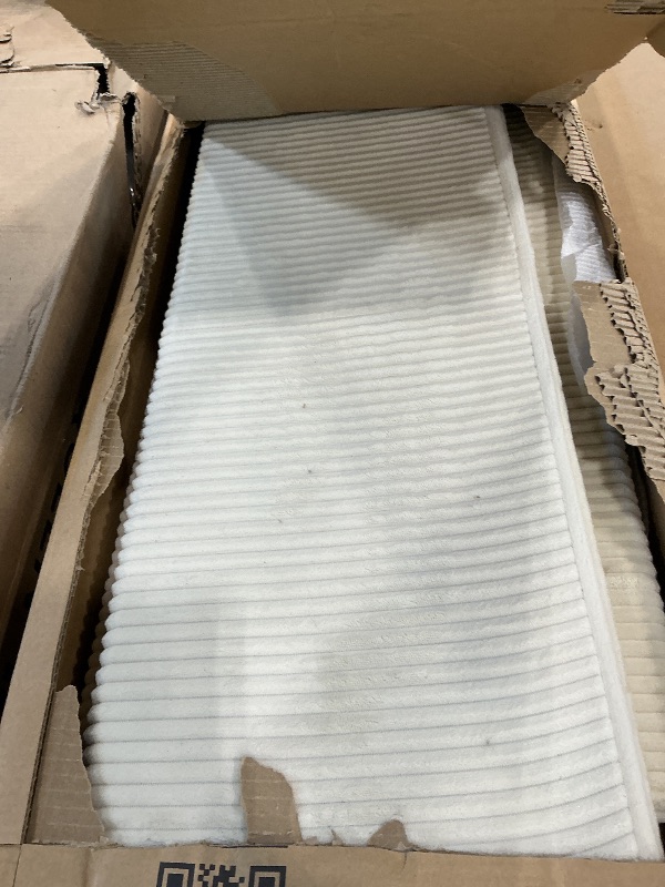 Photo 1 of **UNTESTED**
Merax Full Size Upholstered Daybed with Headboard, Corduroy L-Shaped Corner Day Bed Frame for Guest Room, Space-Saving Sofa Bed DayBed, Solid Wood Legs, No Box Spring Needed, Beige