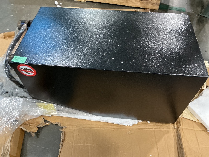 Photo 1 of **MISSING PARTS**
Garvee 40 gal Portable Gas Caddy Fuel Storage Tank Large Gasoline Diesel Can Hand Siphon Pump with Rolling Flat-Free Solid Rubber Wheels for Boat, ATV, Car, Motorcycle