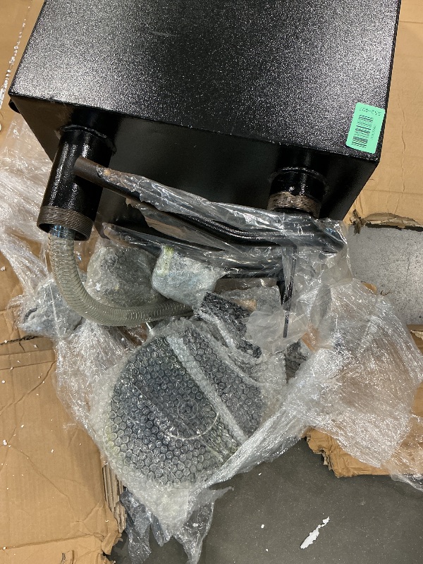 Photo 1 of **MISSING PARTS**
Garvee 40 gal Portable Gas Caddy Fuel Storage Tank Large Gasoline Diesel Can Hand Siphon Pump with Rolling Flat-Free Solid Rubber Wheels for Boat, ATV, Car, Motorcycle
