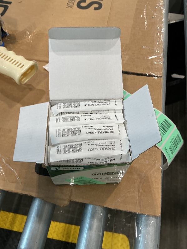 Photo 1 of 100Pack 27 Gauge 1 inch Needle Luer Lock Lab Dispensing Accessories for Measuring,Refilling Inks
