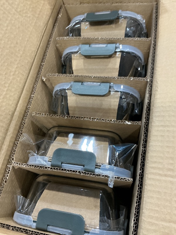 Photo 1 of [10-Pack] Glass Meal Prep Containers with Lids, MCIRCO Food Storage Containers with Snap Locking Lids, Airtight Lunch Containers, Microwave, Oven, Freezer and Dishwasher