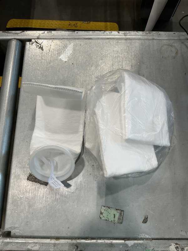View 1 of 180x430mm PP/Stainless Ring environmental protection Industrial Filter Sock Pocket Bag 0.2/0.5/5/10/25/50/75/100/200/300 micron 4 piece