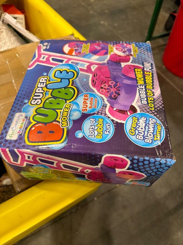 Photo 1 of **Untested**
ArtCreativity Bubble Lawn Mower for Toddlers 1-3, Bubble Machine for 1-Year-Old Girl Gifts, Toddler Outdoor Toys for 2-Year-Old Girl Birthday Gift, Push Summer Gardening Toys for Toddlers Age 1 2 3 +