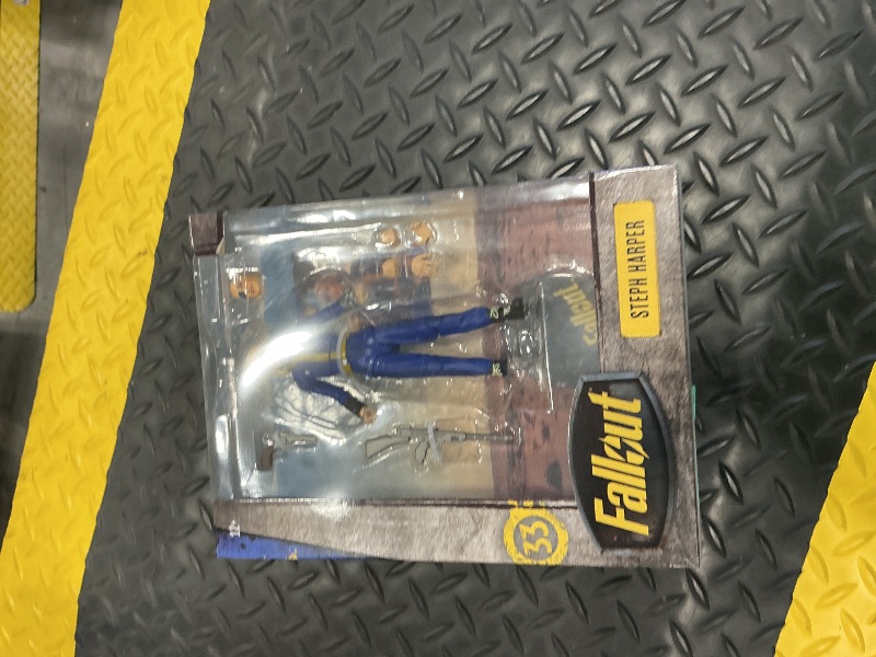 Photo 1 of **Missing a foot**
McFarlane Toys- Fallout Steph Harper 7in Deluxe Action Figure