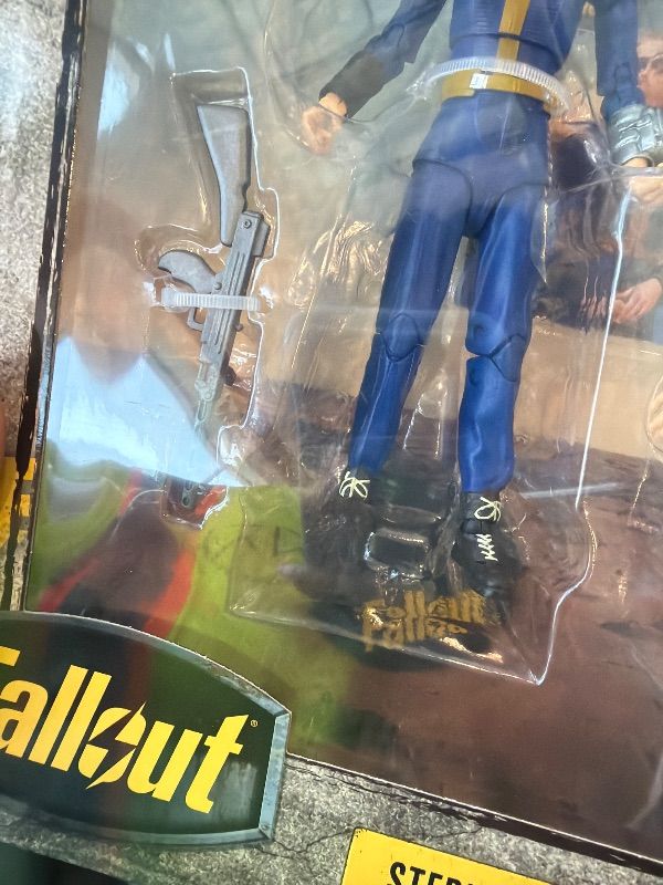 Photo 1 of **Missing a foot**
McFarlane Toys- Fallout Steph Harper 7in Deluxe Action Figure