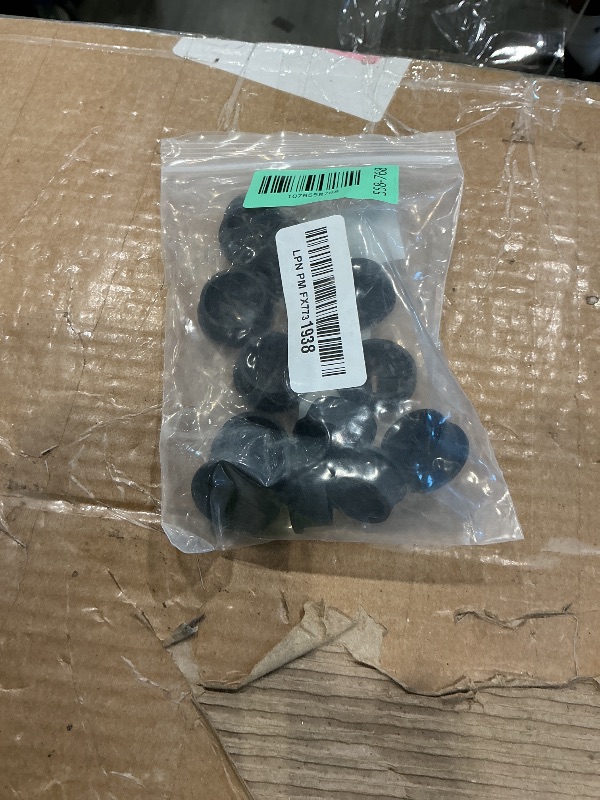 Photo 1 of 1 Inch?25mm) Desk Grommet, 13 Pieces Wire Grommet, Desk Hole Cover for Cables with Hole Saw,Plastic Cable Cord Wire Hole Cover for Desk, Table,Cabinet,Countertop and Other Furniture(Black)