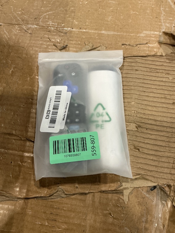 Photo 1 of (Pack of 2) Replacement Remote Control Only for Roku TV, Compatible with All TCL/Hisense/Onn/Sharp/Philips / (Not for Roku Stick, Box or Speaker)(Obsidian Black&Glacier White)