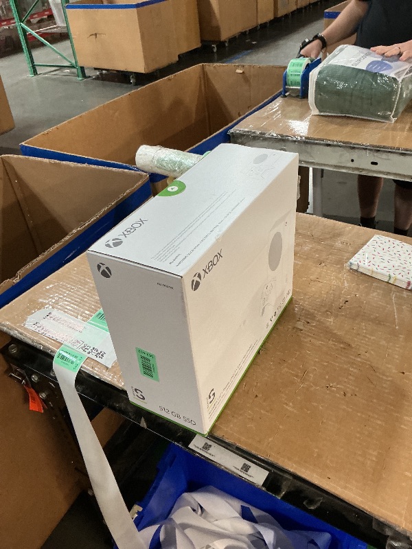 Photo 1 of ***FACTORY SEALED OPENED FOR INSPECTION***
Xbox Series S - All Digital Gaming Console - 512GB SSD - Includes Wireless Controller - 120FPS (Renewed Premium) factory seal