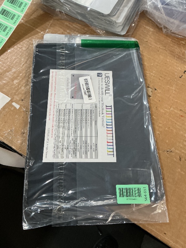 Photo 1 of ***MISSING BOTTOM PART***UESWILL Matte Hard Case Compatible with MacBook Pro 15 inch with Touch Bar & USB-C 2016 2017 2018 2019 Release Model A1990 A1707, Black