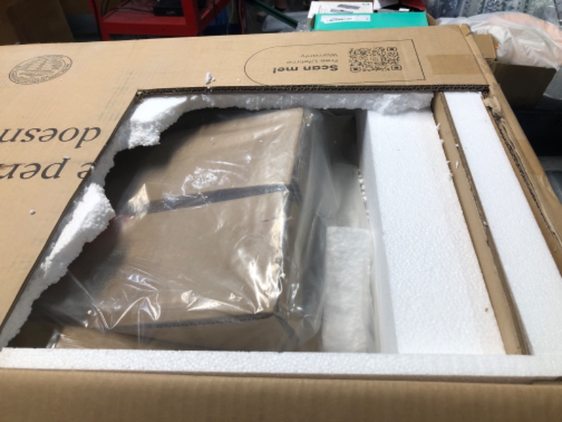 Photo 1 of ***FACTORY SEALED - OPENED FOR INSPECTION*** Nathan James Beacon Bohemian Boucle Bar Stool, Upholstered Counter Height Chair with Solid Wood Frame and Woven Seagrass Back for Kitchen Island, Light Brown/Seagrass/Cream Boucle, Set of 2