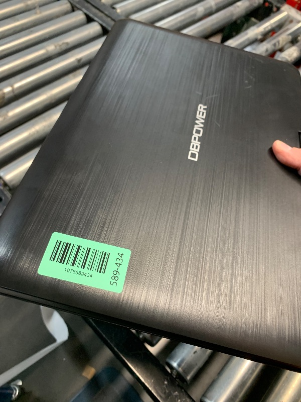 Photo 1 of ***no power cable or remote***DBPOWER 17.9" Portable DVD Player with 15.6" Large HD Swivel Screen, 6 Hour Rechargeable Battery, Support USB/SD and Multiple Disc Formats, High Volume Speaker, Car Charger, Remote Control
