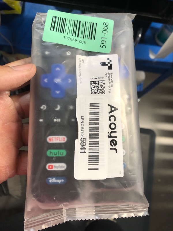 Photo 1 of (Pack of 2) Replacement Remote Control Only for Roku TV, Compatible for TCL Roku/Hisense Roku/Onn Roku/Sharp Roku/Element Roku/Westinghouse Roku/Philips Roku Smart TVs (Not for Roku Stick and Box)