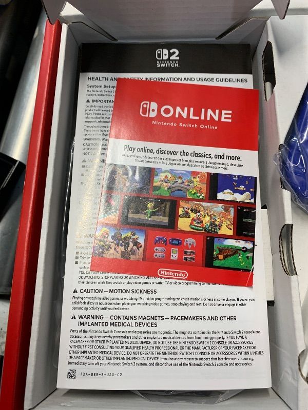 Photo 1 of ***STOCK PHOTO FOR REFERENCE ONLY***
Nintendo Switch – OLED Model w/Neon Green & Blue Joy-Con (Renewed)