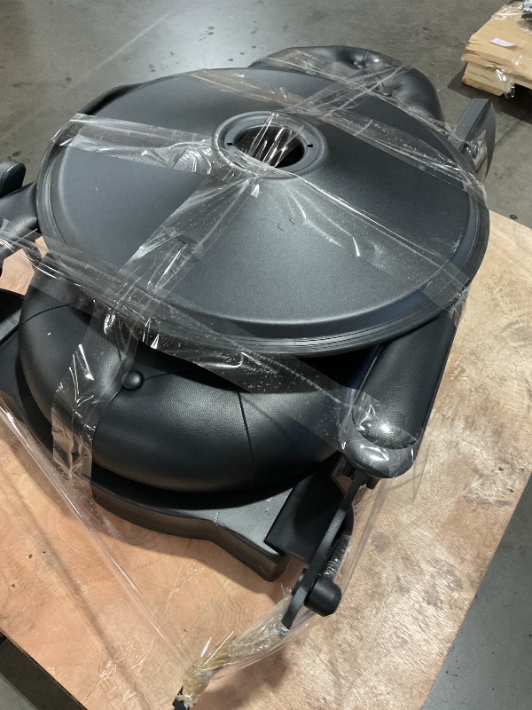Photo 1 of ***FOR PARTS, ITEM IS MISSING PARTS AND ARM IS BROKEN***Antlu Barber Chair Salon Chair Hair Stylist, Vintage Heavy Duty 700lbs Hair Styling Chairs for Barbershop Beauty Tattoo Massage (Black-Silver)