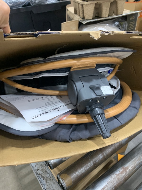 View 3 of **PARTS ONLY** LAREX Baby Swing with Remote Control & Bluetooth