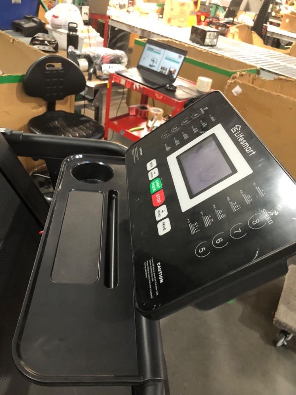 Photo 1 of ***STOCK PHOTO FOR REFERENCE ONLY***TRUCK / TRAILER PICK UP ONLY**
Treadmill with 20% Auto Incline, FUNMILY 4.5HP Heavy Duty Treadmill for Home, 400 lb Weight Capacity Folding Running Machine, Smart Data Monitoring/Shock Absorption/Large LED Display