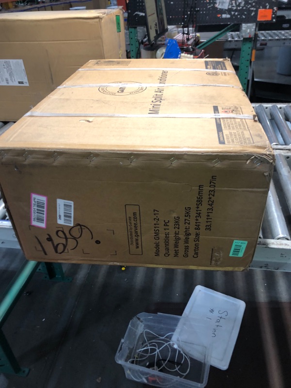 Photo 1 of ***FACTORY SEALED - OPENED FOR INSPECTION***11500 BTU Wifi Enabled Mini Split Air Conditioner & Heater, 17 SEER2 208/230V Inverter Ductless Wall AC Unit with Pre-Charged Condenser, Heat Pump & Installation Kit