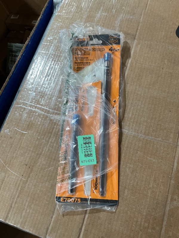 Photo 1 of ** missing multiple pieces **
4-Piece 2", 4", 6", 12" Drill Bit Extension Set, Magnetic Screwdriver Bit Holder Extender with Aluminum Sleeve, 1/4 Inch Hex Shank Quick Release Extension Adapter, Durable CR-V Steel