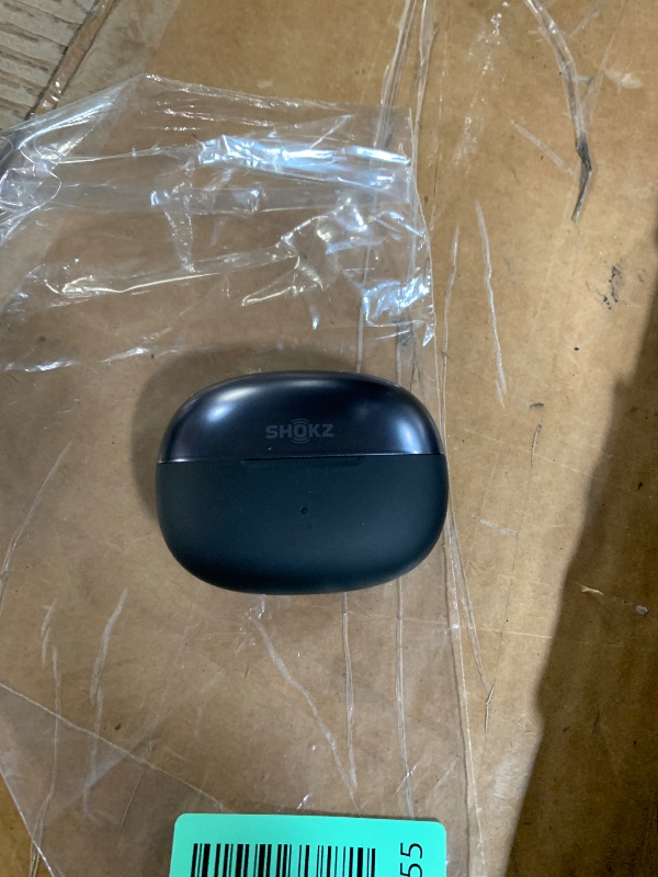 Photo 1 of ***MISSING PARTS***
**NO CORD** SHOKZ OPENDOTS ONE Wireless Open-Ear Clip-ON True Wireless Bluetooth Earbuds - Black