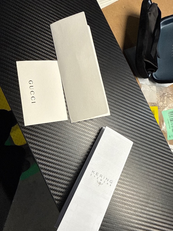 Photo 1 of ***CANNOT CONFIRM AUTHENTICITY*** Gucci Square Sunglasses for womens GG0036SN 002 Black/Green/Red 54mm 0036