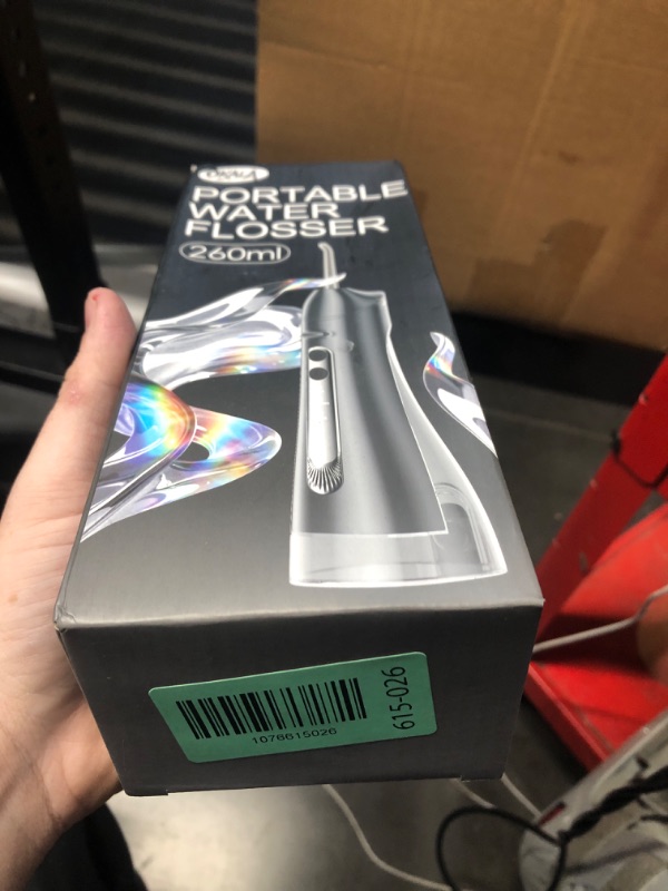 View 2 of ***MISSING PARTS***
Water Flosser, Water Dental Flosser Pick for Teeth, IPX7 Waterproof Oral Irrigator, 3 Modes 4 Replaceable Jet Tips, Professional Flossing Cleaning Picks for Home Travel Gums, Braces Care