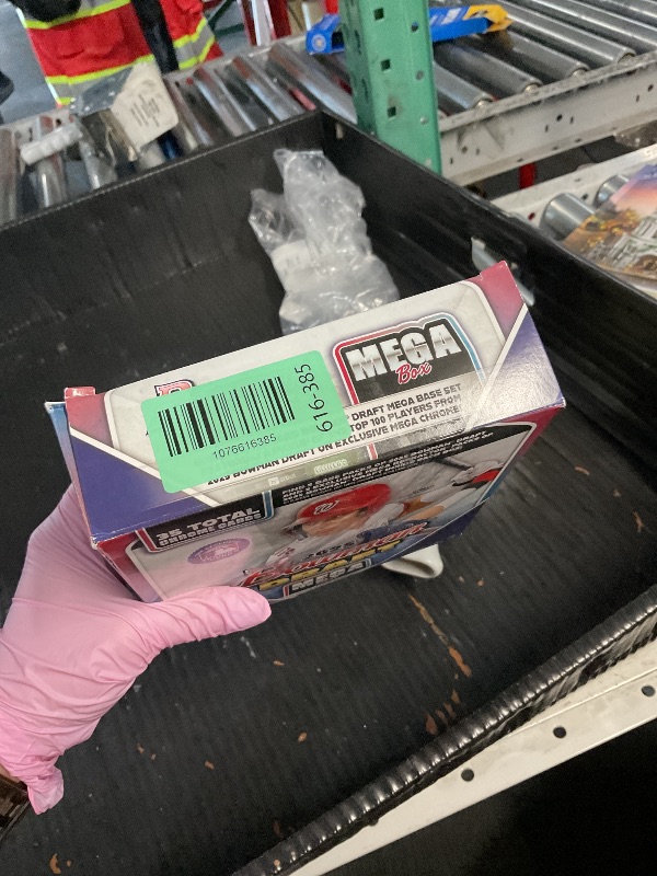 Photo 1 of ***ALREADY OPENED***2025 Topps MLB Baseball Bowman Draft Baseball Trading Card Mega Box