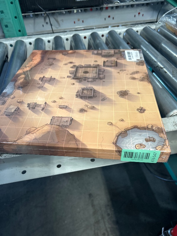 Photo 1 of ***FACTORY SEALED***
CZYY Foldable Battle Mat with DM Screen, Game Tokens, Dice Set - 2-Sided Wet & Dry Erase Terrain, Ultimate DND Starter Set, Accessories, Gift for Dungeon Master & Player