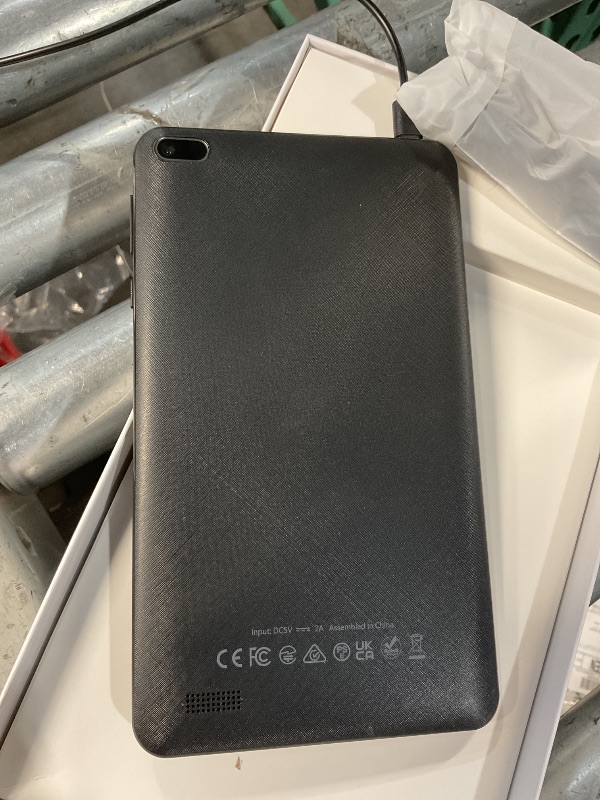 Photo 1 of ***LOCKED TABLET***FOR PARTS ONNLY**

Tablet 7 inch, Android OS Reading Tablet, 32GB Storage, Quad Core, 1024x600 HD IPS Display, 2.0 MP Rear Camera, Wi-Fi, Bluetooth, Black