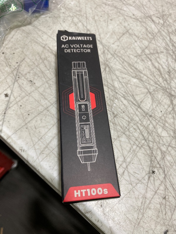 Photo 1 of KAIWEETS Voltage Tester/Non-Contact Voltage Tester with Signal Percentage, Dual Range AC 12V/70V-1000V, Live/Null Wire Tester, Electrical Tester with LCD Display, Buzzer Alarm, Wire Breakpoint Finder