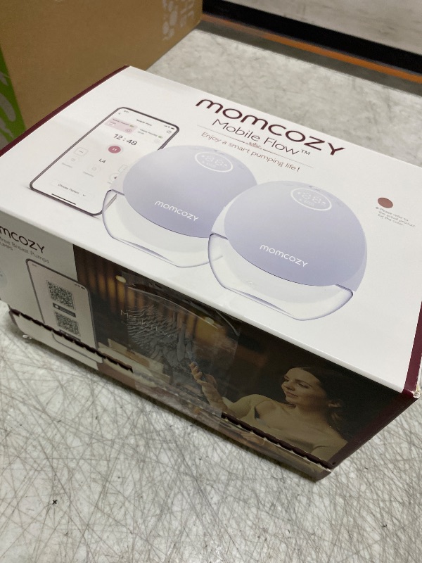 Photo 1 of Momcozy Wearable Breast Pump, Hands Free Upgraded Mobile Flow | M9, App Discreet Control with Personalized Multi-Modes & 15 Levels, Wearable Breast Pump 24mm, 2 Pack Cozy Red