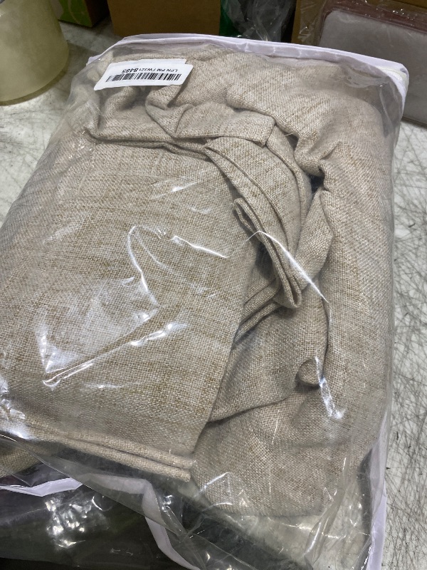 Photo 1 of RAIN CITY 90 Inch Curtains Pinch Pleated Linen Beige,Semi Sheer Light Filtering Window Curtains for Living Room Bedroom Boho Pinch Pleat Luxury Home Decor Drapes Hooks 2 Panels Set 42 x 90 Inch