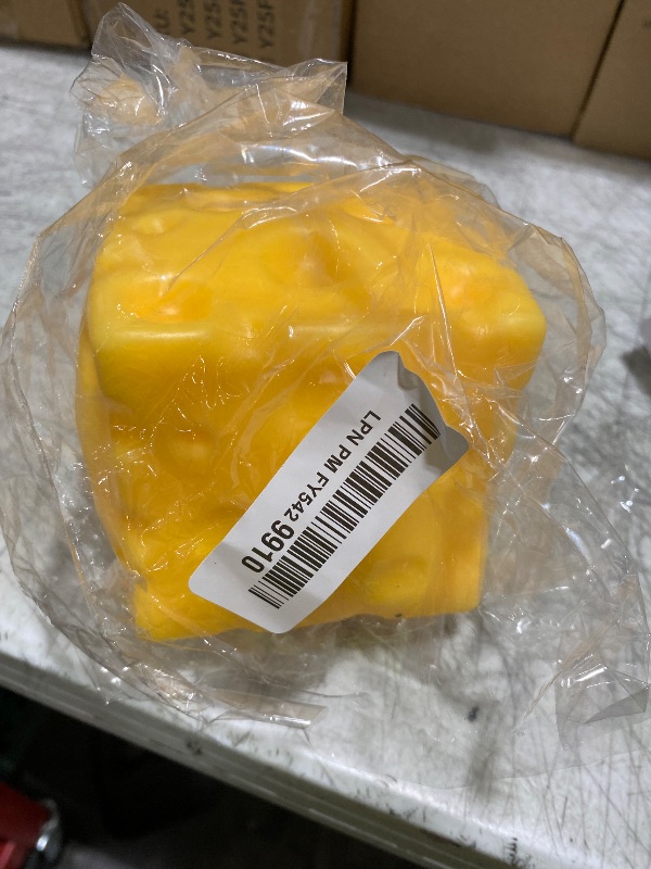 Photo 1 of ?Yellow Cheese Squeeze Toy,Soft Novelty Toy, Rebounding Sensory,Help for Relax,Focus, Sensory Cheese for & Adults, Soft Novelty Rebounding Fidget Toy for Party (3.93 in)