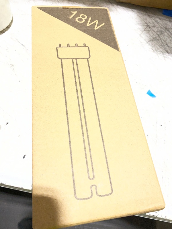 Photo 1 of Ignixlite PL18-B 18W Replacement Tube Light Bulb for OttLite T18330 PL18-B-FFP OTL18TCB Fluorescent Light Bulb,Tpye B,Bright Natural Daylight,2G11 Base,930lm,9'' Overall Length 2 Pack