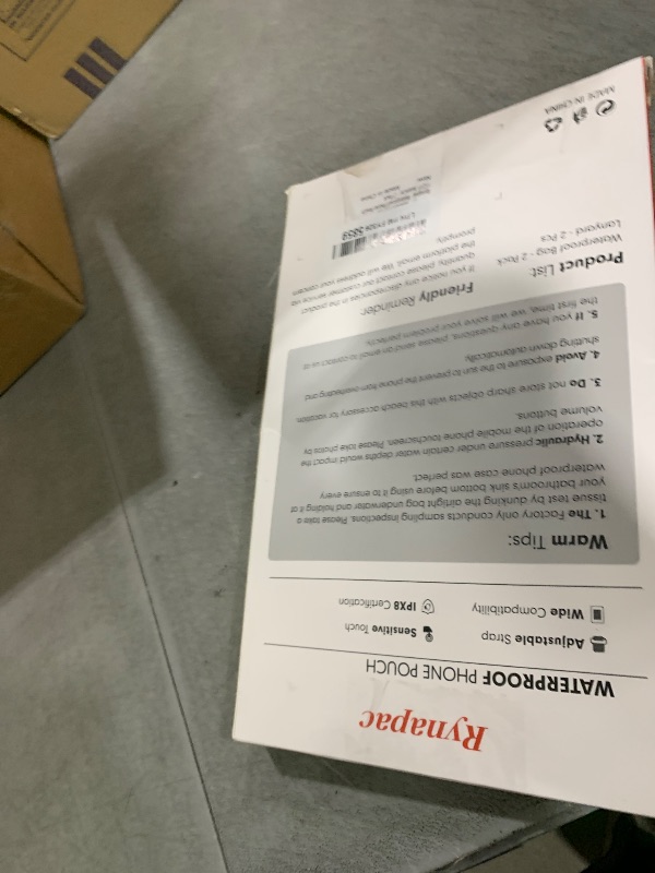 Photo 1 of [Up to 10"] Large Waterproof Phone Pouch Bag - 2 Pack IPX8 Waterproof Phone Case for iPhone 17 16 15 Pro Max Galaxy S26 S25 Ultra, Touchscreen & Underwater Photography, Beach Cruise Travel Essentials