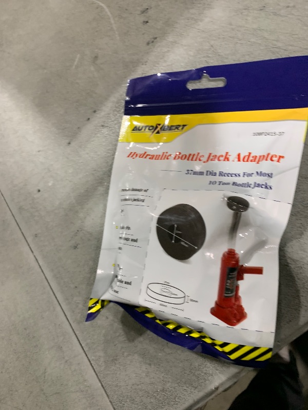 Photo 1 of 1.45inch Universal Bottle Jack Pad Rubber Anti-Slip Adapter Support Puck Block Car Lift Tool for 8T 10 T Bottle Jacks Jacking Points Repair 37mm