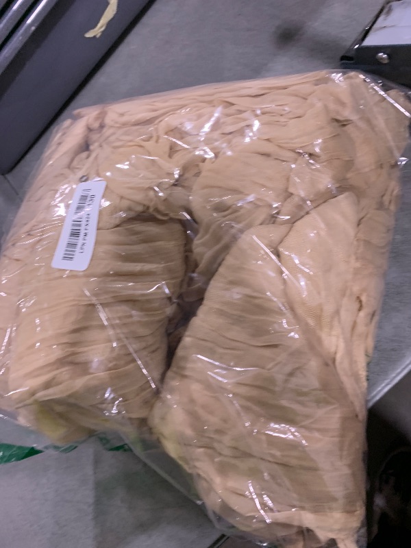 Photo 1 of 10 Pack Beige Cheesecloth Table Runner 17x108 Inch Boho Gauze Cheese Cloth Table Runners for Wedding Party Baby Shower Birthday Home Decor