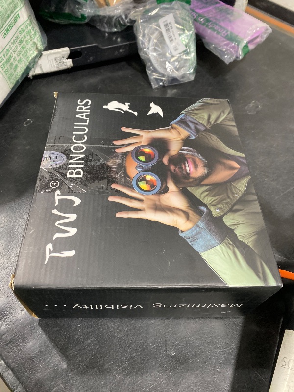 View 2 of 12x40 HD Classic Binoculars for Adults & Kids, Clear Large View & Low-Light Night Vision, High Powered Binoculars for Birds Watching, Cruise Ship, Theaters, Travel & Stargazing