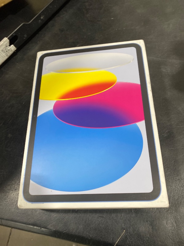 Photo 1 of Apple iPad 11-inch: A16 chip, 11-inch Model, Liquid Retina Display, 256GB, Wi-Fi 6, 12MP Front/12MP Back Camera, Touch ID, All-Day Battery Life — Blue