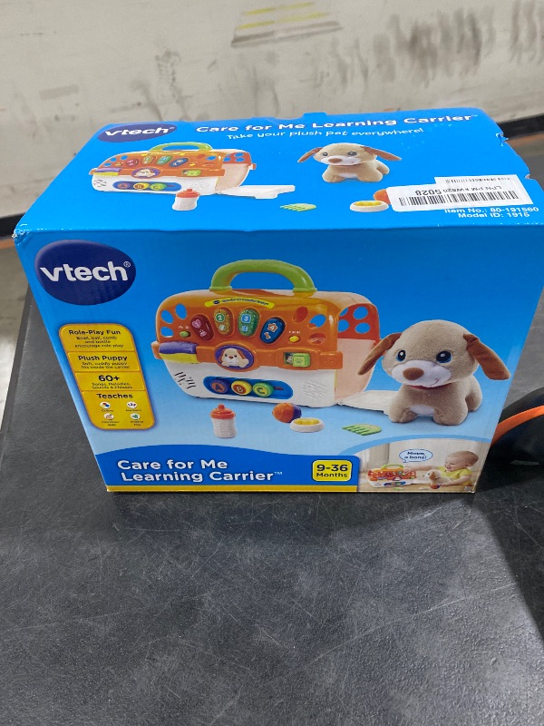 Photo 1 of VTech Care for Me Learning Carrier Toy, Orange