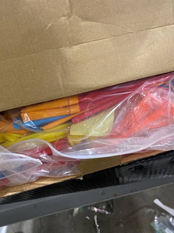 Photo 1 of [ 3 Sided Safe Fence ] Extra Width Triple Slip Water Slide with 3-Way Sprinklers, Backyard Lawn Water Slides and 3 Bodyboards with Handle, Summer Outdoor Water Fun Toys for Kids Adults,16Ft x 7Ft