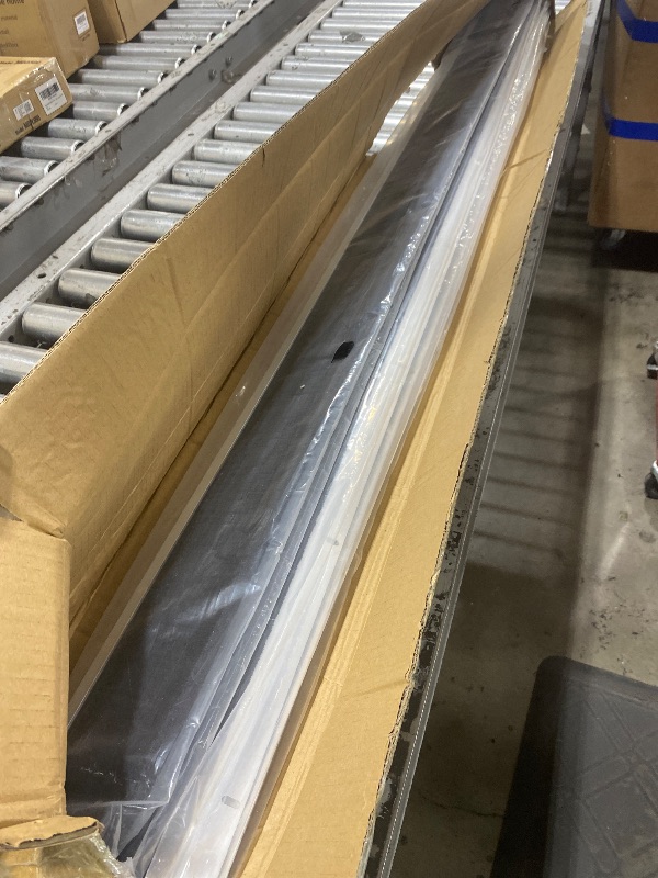 Photo 1 of DoubleFill 10 x 10 ft Garage Door Brush Seal Kit, 3 Inch Roll up Door Seal with Aluminum Track, Heavy Duty Nylon Brush for Commercial Doors, Warehouse Barn, Energy Saving, Pest Proof, Black