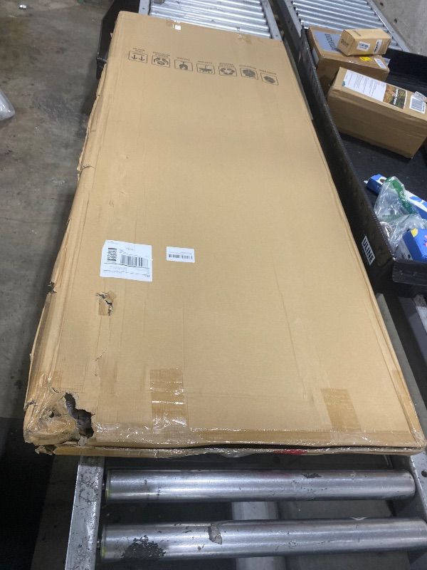 Photo 1 of Lumizone Extra Tall Cat Gate 61.02" High Pressure Mounted Extra Wide 26.38"-30.11" (17Sizes) 1.37" Gap No Drilling Auto-Close Tall Pet Gate for Dogs (Black, 26.38"-30.11" W)