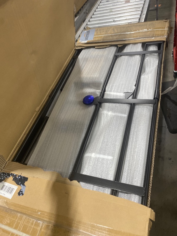 Photo 1 of KUIPERAUTO 60" x 24" x 14" Folding Rack Hitch Mount Cargo Carrier 500 Lbs, 2" Hitch Receiver, Button Lock Luggage Basket Heavy Duty Hitch Rear Trailer Cargo Rack Compatible for SUV Truck Pickup