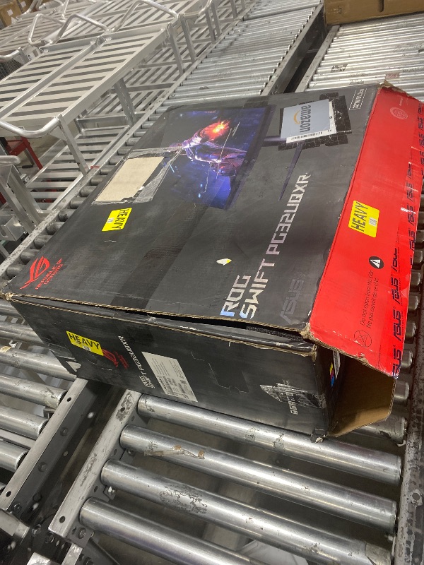 Photo 1 of ASUS ROG Swift 32” 4K Mini LED Gaming Monitor (PG32UQXR) -UHD (3840 x 2160), 160Hz, 1ms, Fast IPS, Local dimming, FreeSync Premium Pro, HDMI 2.1, DisplayPort 2.1 with DSC, Quantum Dot, DisplayHDR1000