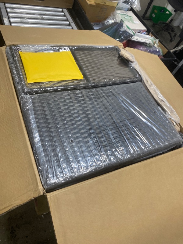 Photo 1 of (INCOMPLETE SET) 4-Piece Wicker Outdoor Patio Conversation Set 