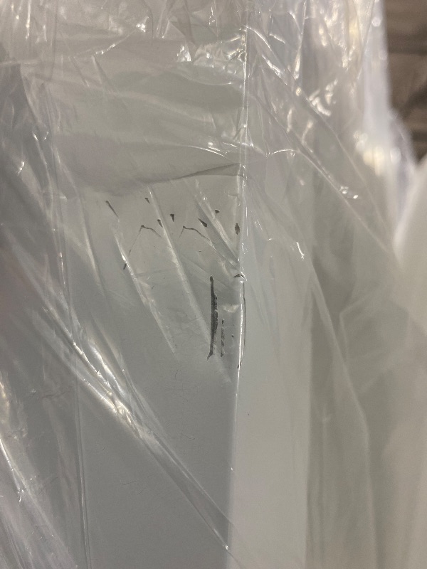 Photo 1 of FreezLabs 27”W Commercial Glass Door Display Refrigerator 15 Cu.ft White Cooler Beverage Bridge with LED Light and 5 Shelves for Cafe Restaurant Store Bar